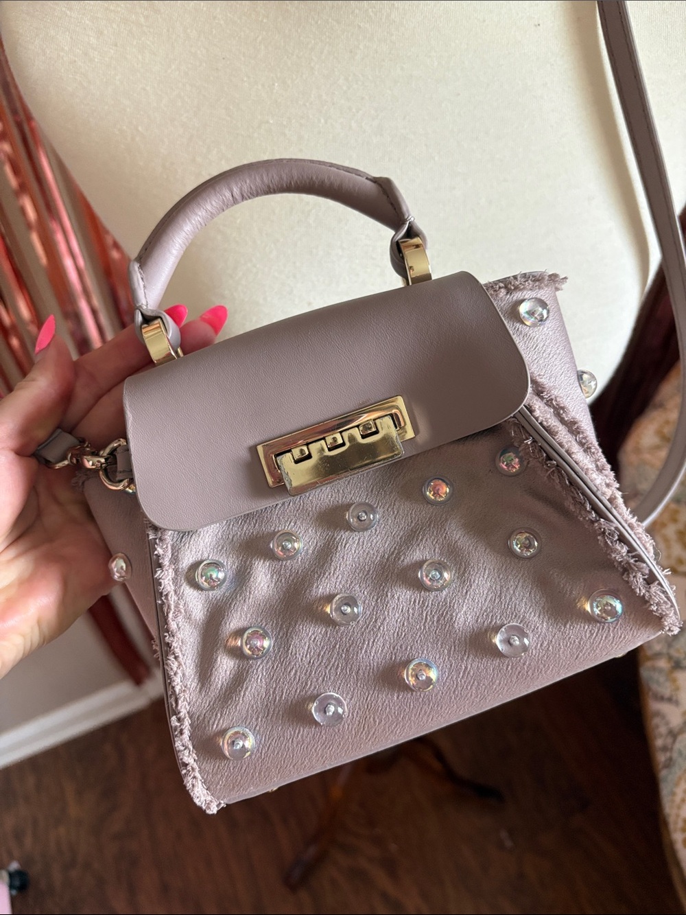 ZAC POSEN EARTHA SHOULDER BAG PURSE